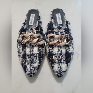 Steve Madden Finn Chain Pointed Toe Mule